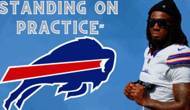 James Cook participates on Tuesday amid contract disputes with Buffalo Bills