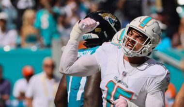 8/2/25 UPDATE: Miami Dolphins Orange Jersey Award TRACKER; Defense has the EDGE!