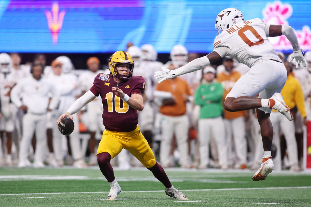 NCAA Football: Peach Bowl-Texas at Arizona State
