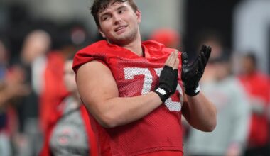Carson Hinzman hopes for a smoother second stint as Ohio State’s center