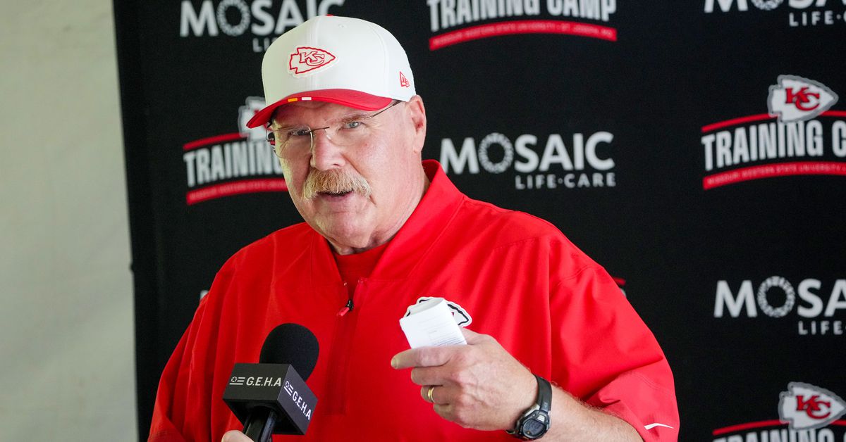 Chiefs Training Camp: 3 nuggets from head coach Andy Reid