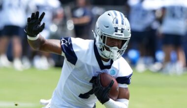 Dallas Cowboys training camp: Traeshon Holden does it again