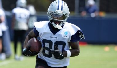Dallas Cowboys WR Parris Campbell placed on season ending IR