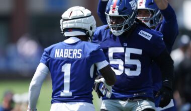 Giants training camp: What we learned on Day 8