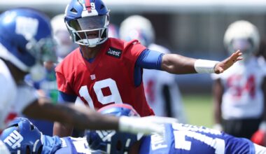 Giants training camp: What we learned on Day 9