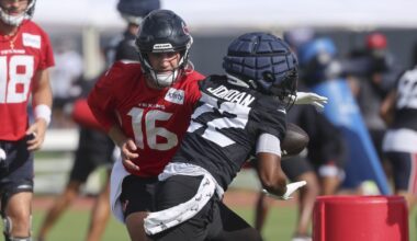 Stock Report from Houston Texans Training Camp