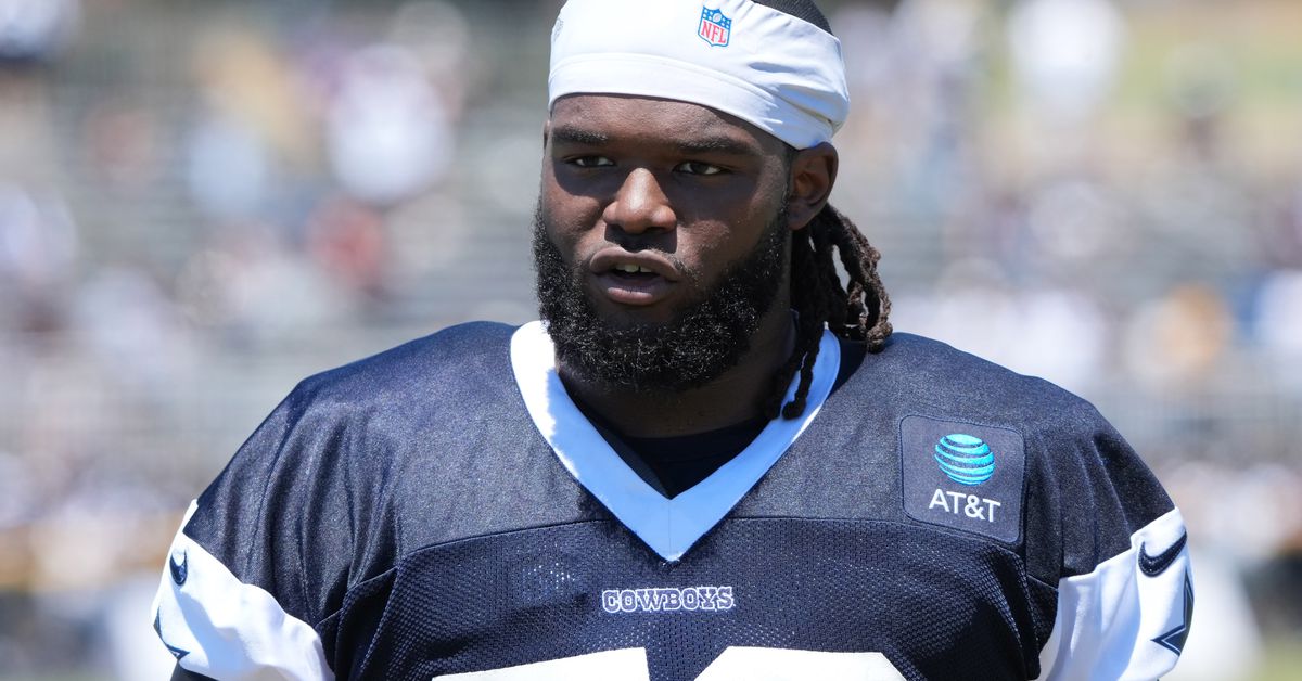 Dallas Cowboys DT Mazi Smith left Monday’s practice with apparent injury