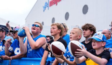 Detroit Lions training camp Day 9 live updates