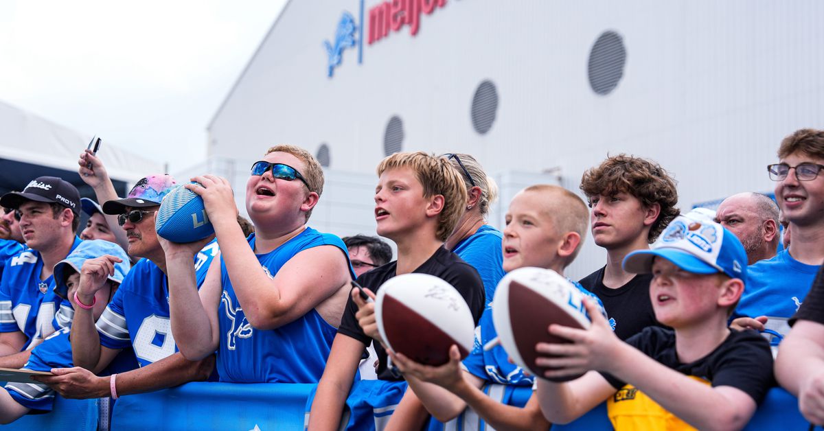 Detroit Lions training camp Day 9 live updates