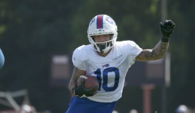 Bills WR Khalil Shakir considered week-to-week with a high ankle sprain