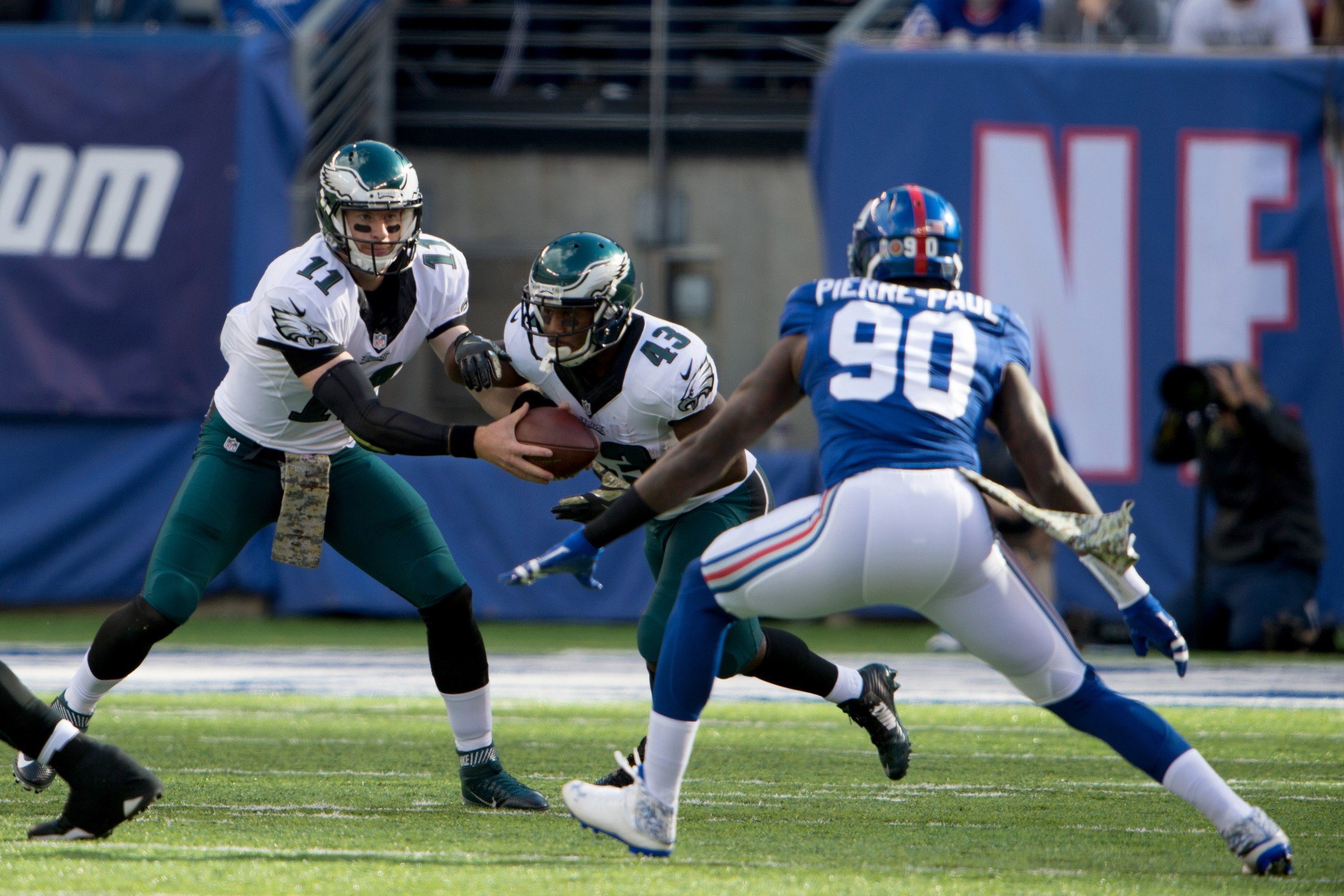NFL: Philadelphia Eagles at New York Giants