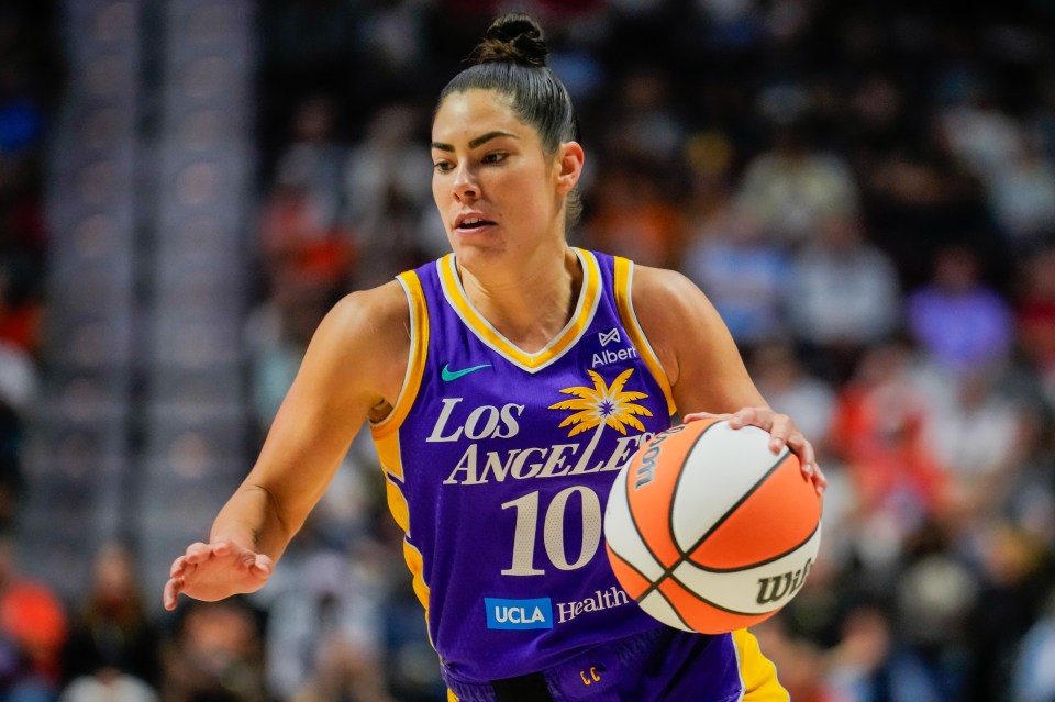 Plum was traded to the Sparks from the Aces in 2025