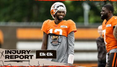 Dillon Gabriel and Shedeur Sanders set to take game reps vs. Rams | Injury Report - Cleveland Browns