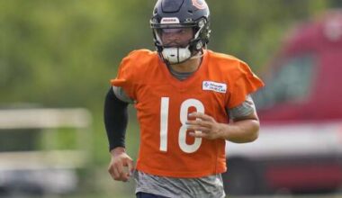 Williams among Bears starters who will sit out Sunday’s preseason opener against the Dolphins