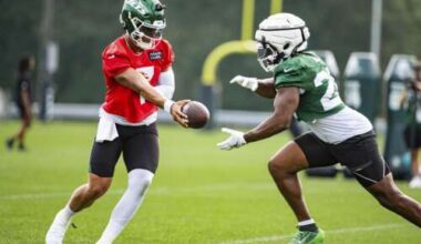 Aaron Glenn will play Justin Fields and the Jets' starters in the preseason opener against Packers