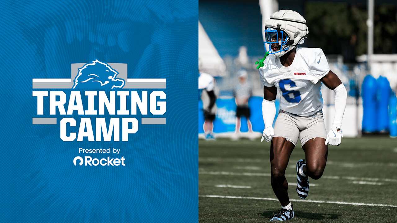 Detroit Lions CB Terrion Arnold says the game is slowing down for him in Year 2