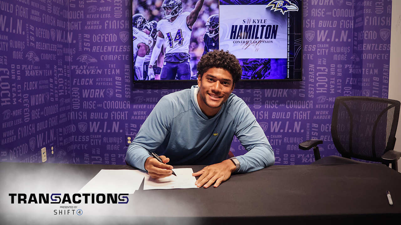 Ravens Sign Kyle Hamilton to Multi-Year Extension