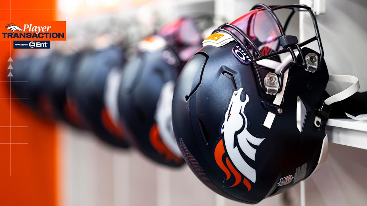 Broncos make series of transactions to reach 53-player roster limit