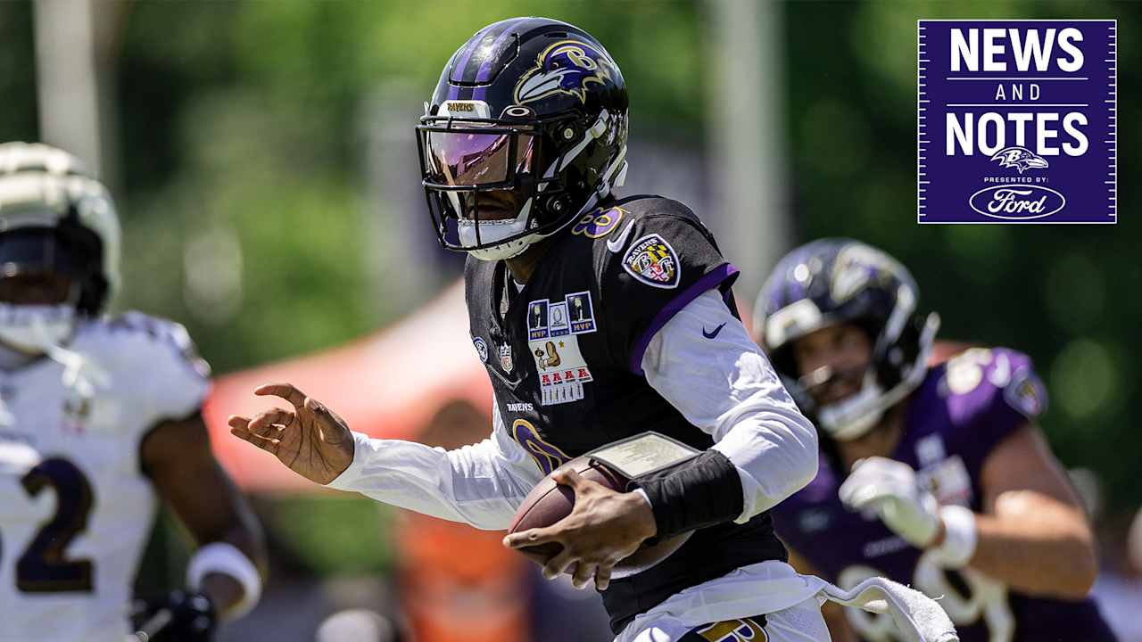 News & Notes: Lamar Jackson Is in Mid-Season Form, Eager for Season Opener - Baltimore Ravens