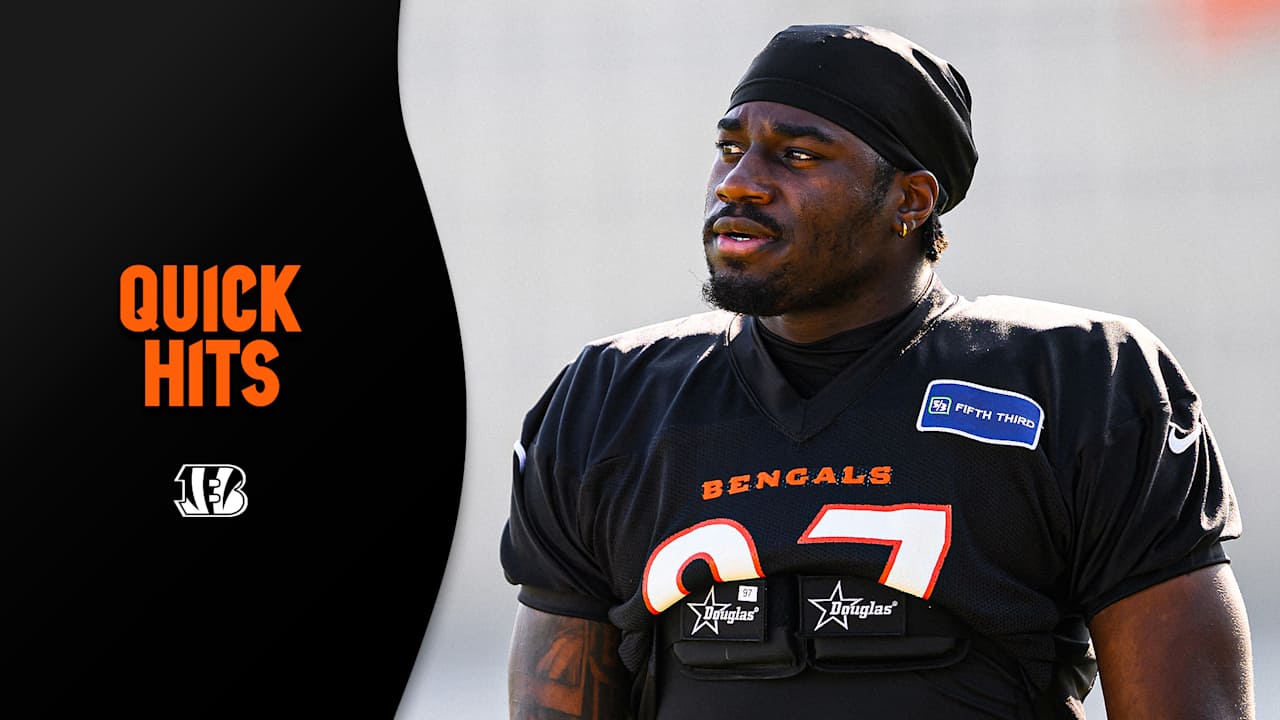 QUICK HITS | Vets Weigh In On Rookie DL Shemar Stewart: 'He's Got The Physical Tools' - Cincinnati Bengals