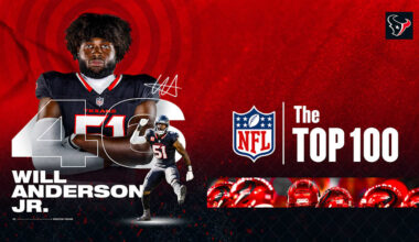 Will Anderson Jr. named #46 in NFL Top 100