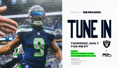 Seahawks vs Raiders On Thursday, August 7, 2025