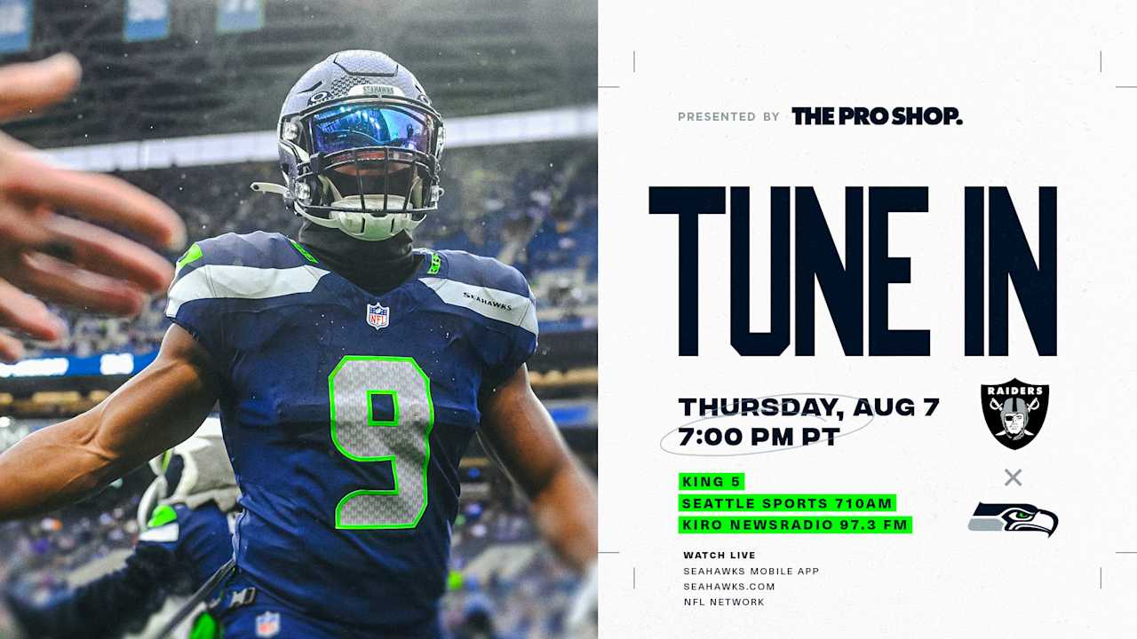 Seahawks vs Raiders On Thursday, August 7, 2025