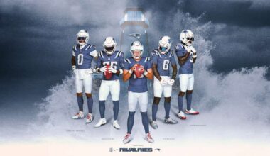 Patriots Unveil "Nor'easter" Uniforms for Week 11 Rivalry Game vs. Jets