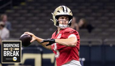Saints add two on offense, announce practice squad