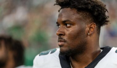 Gabe Hall is a success story for the Eagles' developmental program