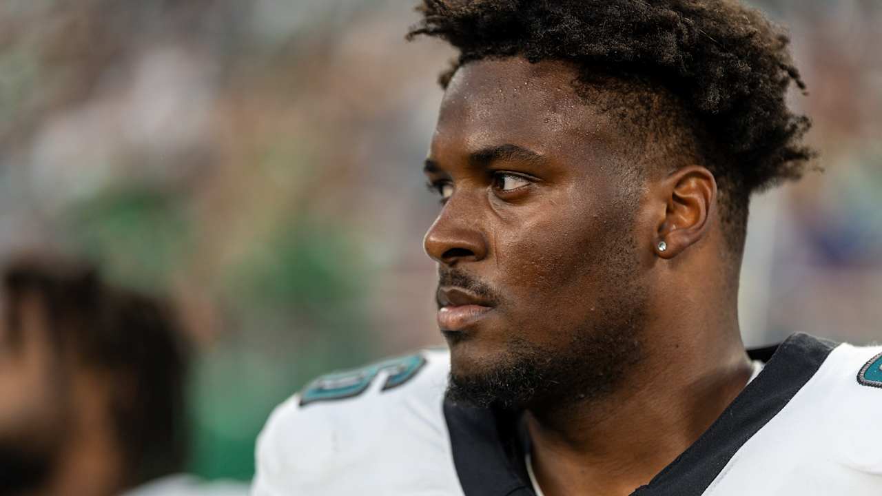 Gabe Hall is a success story for the Eagles' developmental program