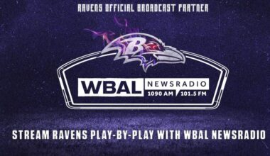 Listen and stream Baltimore Ravens vs Dallas Cowboys Game for Free
