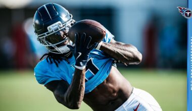 Observations From Saturday's Titans Practice 