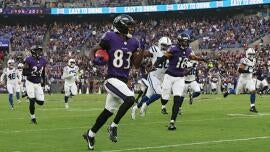 Ravens rookie LaJohntay Wester predicted his special teams TD vs. Colts during preseason opener