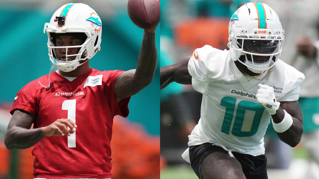 Dolphins QB Tua Tagovailoa says relationship with WR Tyreek Hill 'still a work in progress'