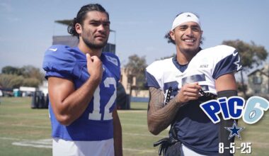 Family outing, WRs shines & more 