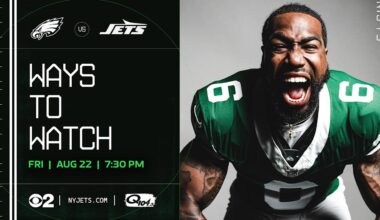 Ways to Watch the Jets vs. Eagles Preseason Game - New York Jets