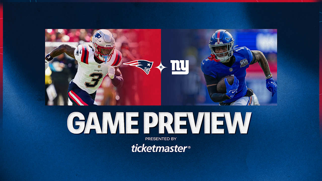 Game Preview: New England Patriots at New York Giants