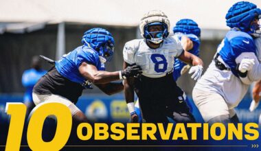 Defensive front's pressure, picks for Kam Kinchens and Derion Kendrick, plus notes on Stetson Bennett, Puka Nacua and Konata Mumpfield