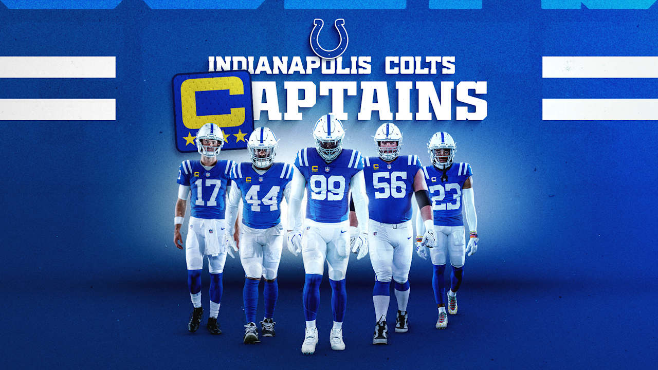 Colts announce 5 team captains for 2025 season