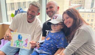 Julian Edelman’s busy week back in New England included visit to local children’s hospital