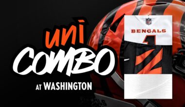 Bengals Release Uniform Combination for Preseason Week 2 Against Commanders