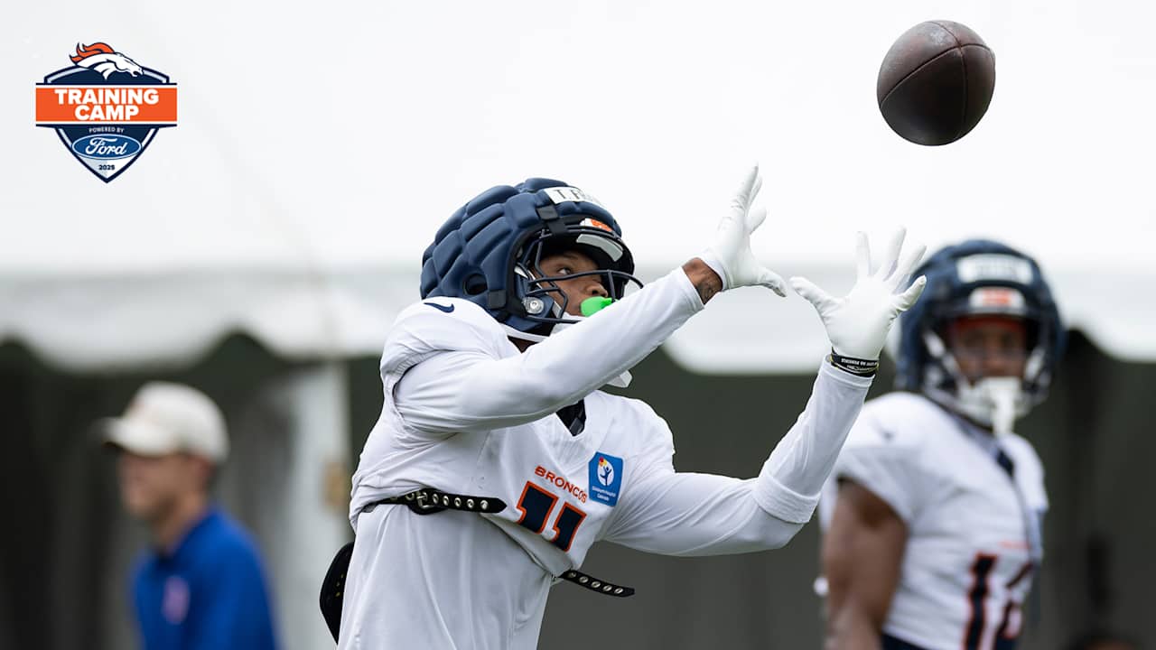 Why WR Troy Franklin has ‘really stood out’ as Broncos wrap up Day 10 