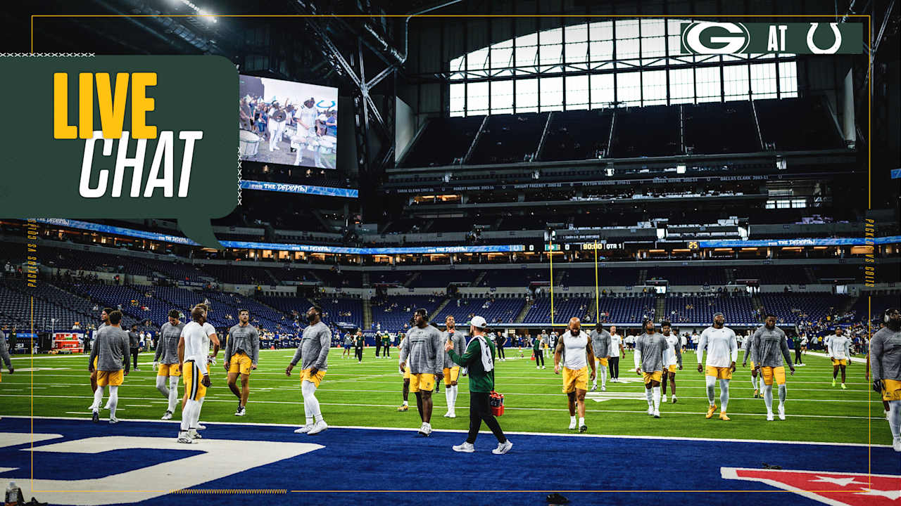 Live Chat: Packers vs. Colts | Preseason Week 2 - Green Bay Packers – packers.com