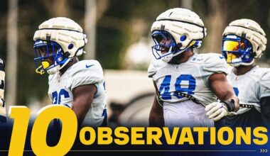 Offense overcomes early challenges to find rhythm late; defensive front wreaking havoc; Omar Speights, Nate Landman and Kam Kinchens' playmaking