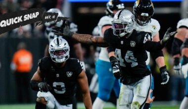 Raiders snap losing streak, defeat the Jaguars