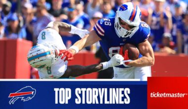 Top 5 storylines to follow for Buffalo Bills vs. Miami Dolphins