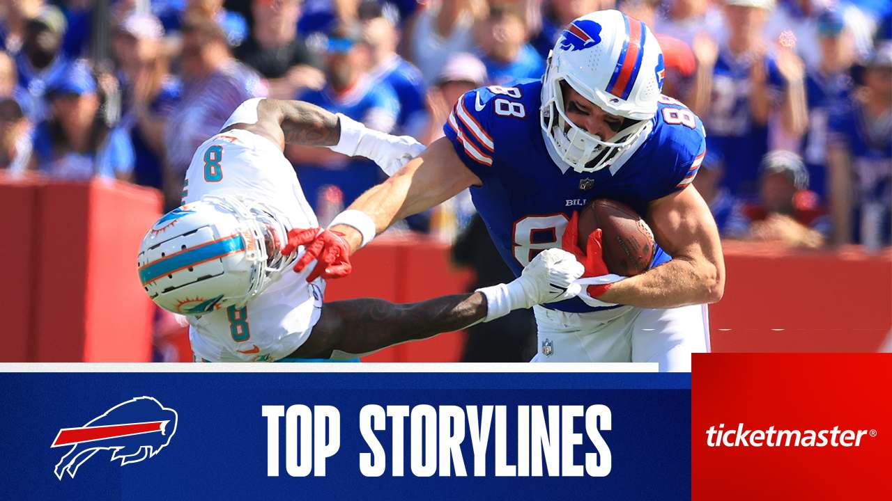Top 5 storylines to follow for Buffalo Bills vs. Miami Dolphins