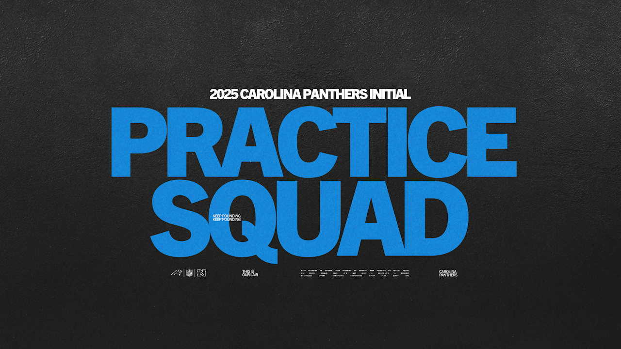 Panthers add 13 players to practice squad