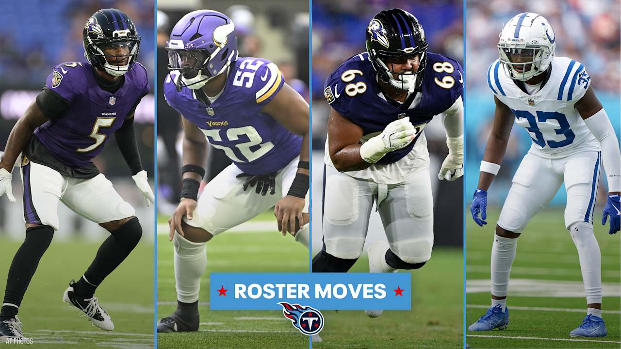 Titans Awarded Four Players Via Waivers, While Parting Ways With Five Others
